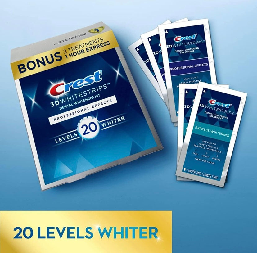 Crest 3D Whitestrips Level 20 - 20 Treatments
